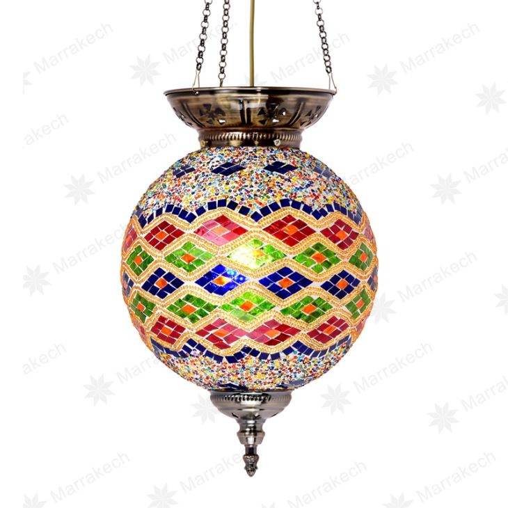 Tiffany Mosaic Hanging Lamp